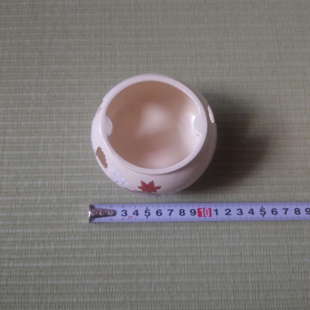 仁清雲錦画 茶巾台 f平安祥山作 茶道/茶道具