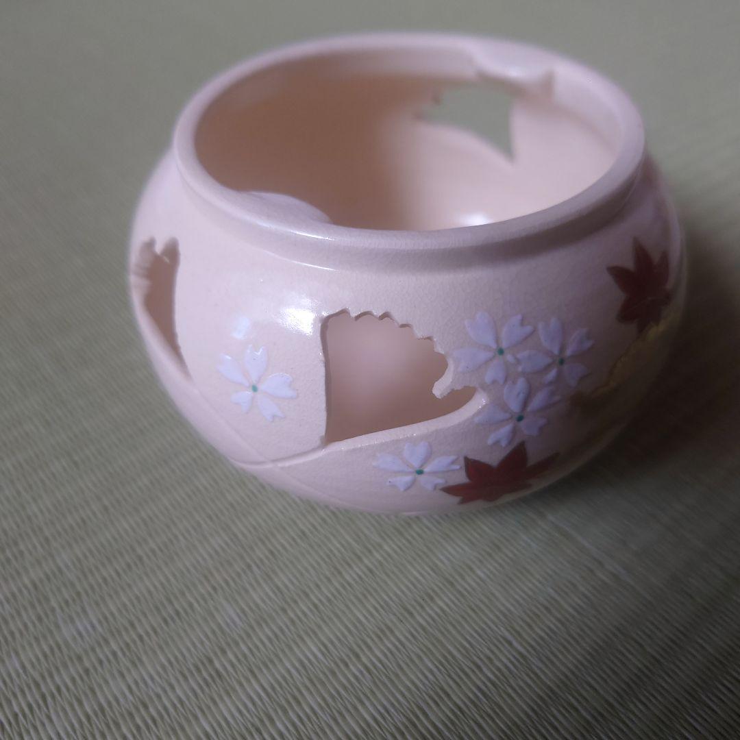 仁清雲錦画 茶巾台 f平安祥山作 茶道/茶道具