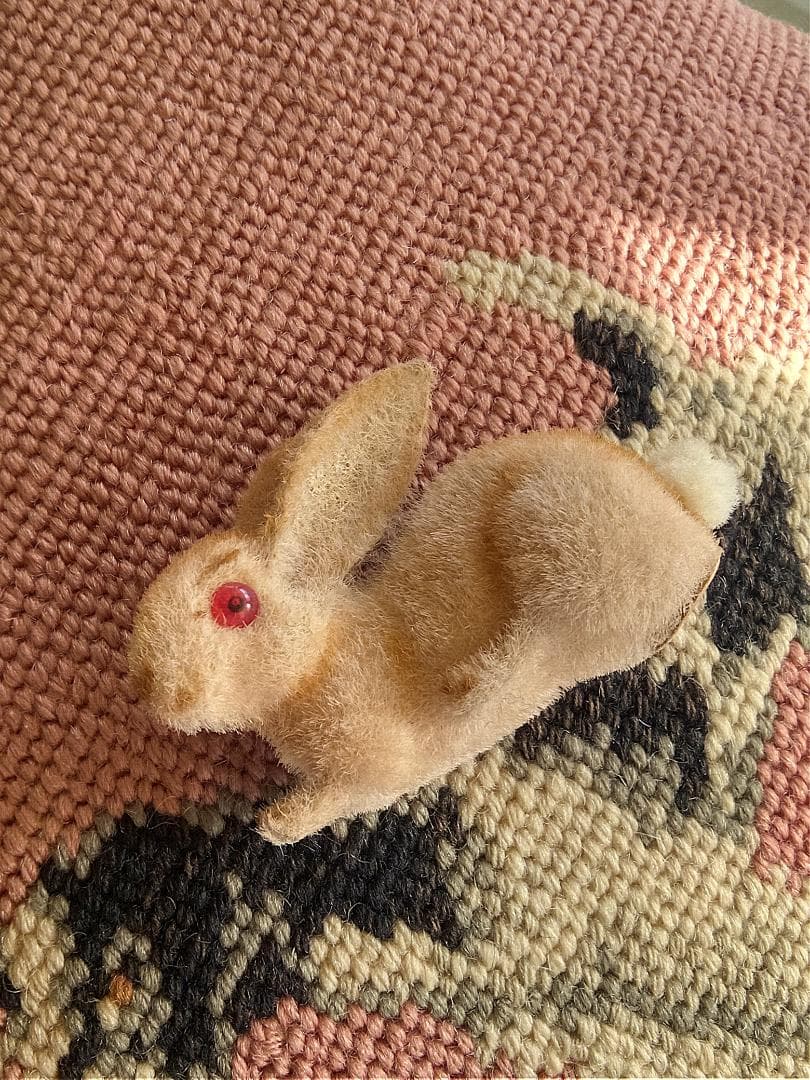 赤い眼の子うさぎ 旧西ドイツ ヴィンテージ ミニチュア ワグナー