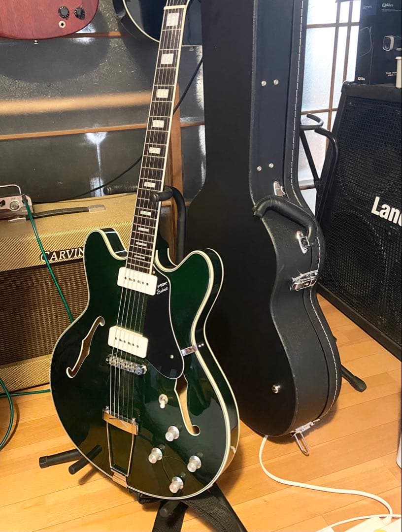 VOX bobcat v90 イタリアングリーン　セミアコ