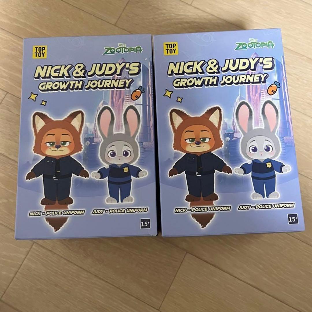 TOPTOY ズートピア GROWTH JOURNEY 未開封 ぬいぐるみ - メルカリ