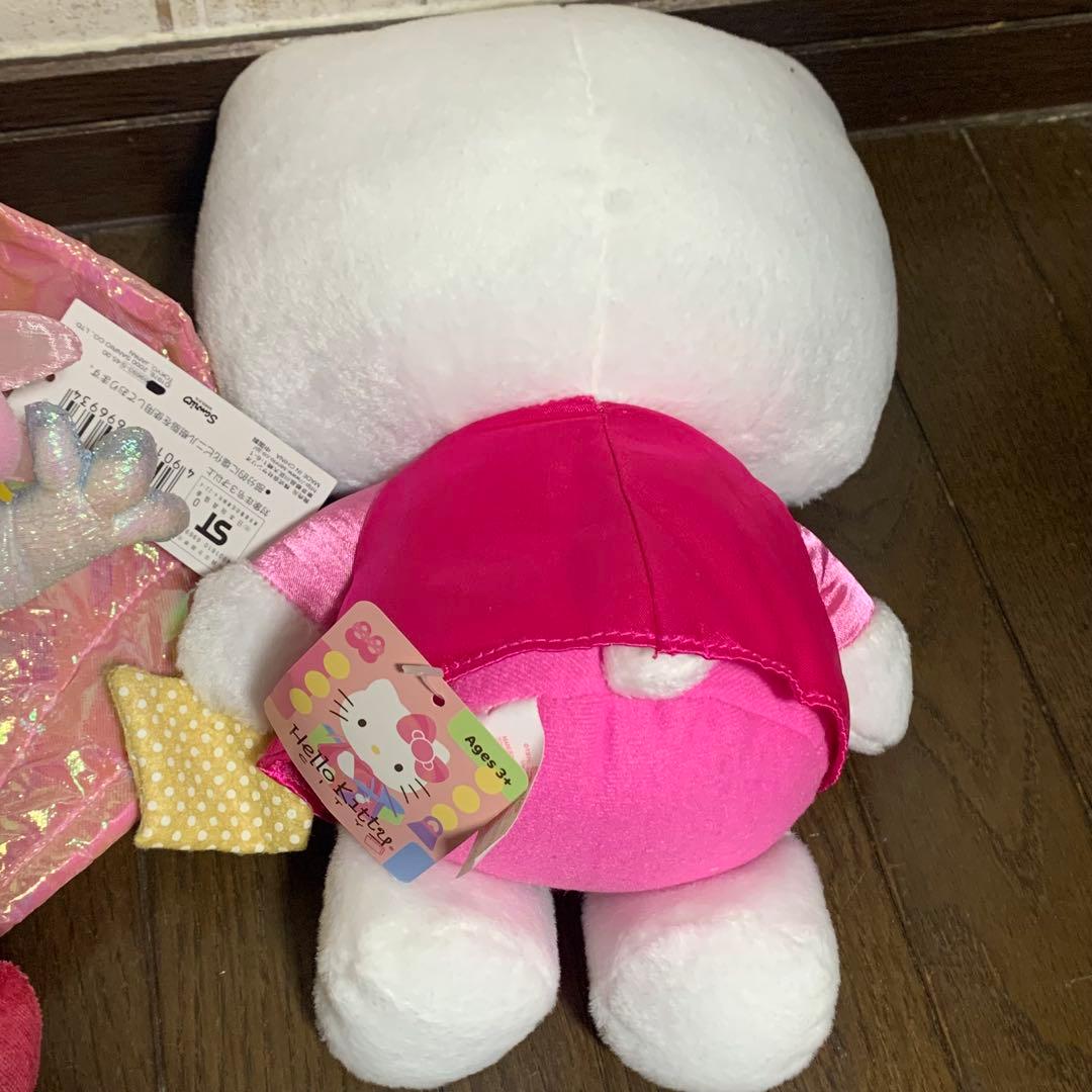 ハローキティ　レトロ　ぬいぐるみ　まとめ　人魚　新幹線　USJ 下まつ毛