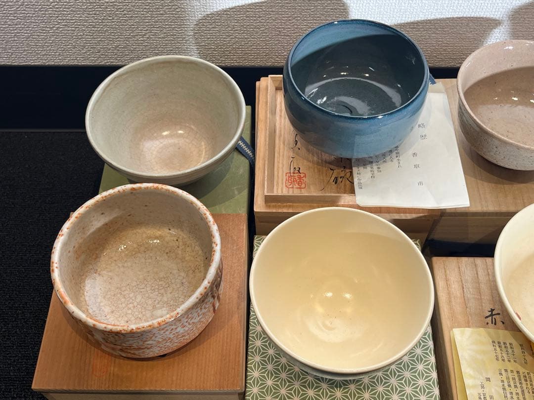 茶碗 抹茶碗 まとめて 32点 箱付 茶道具 陶器 京焼 紫雲 英香