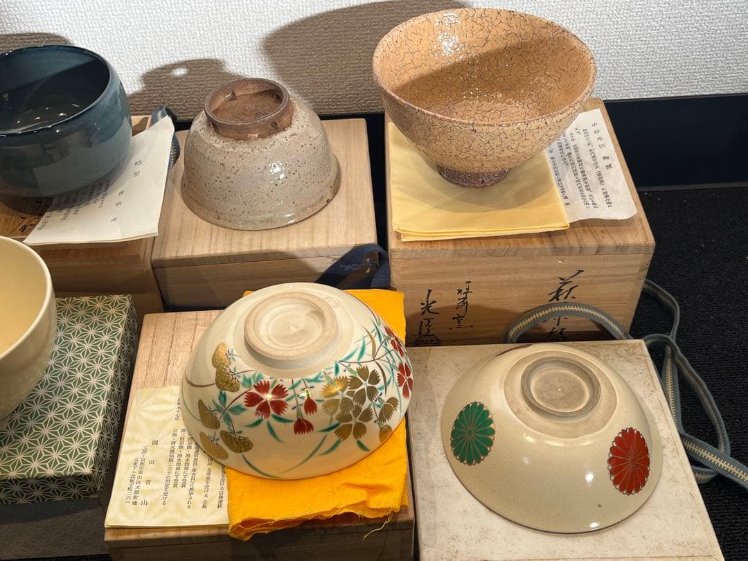 茶碗 抹茶碗 まとめて 32点 箱付 茶道具 陶器 京焼 紫雲 英香