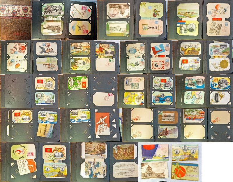 昭和10年〜昭和16年 記念絵葉書 満洲国建国 〜大東亜