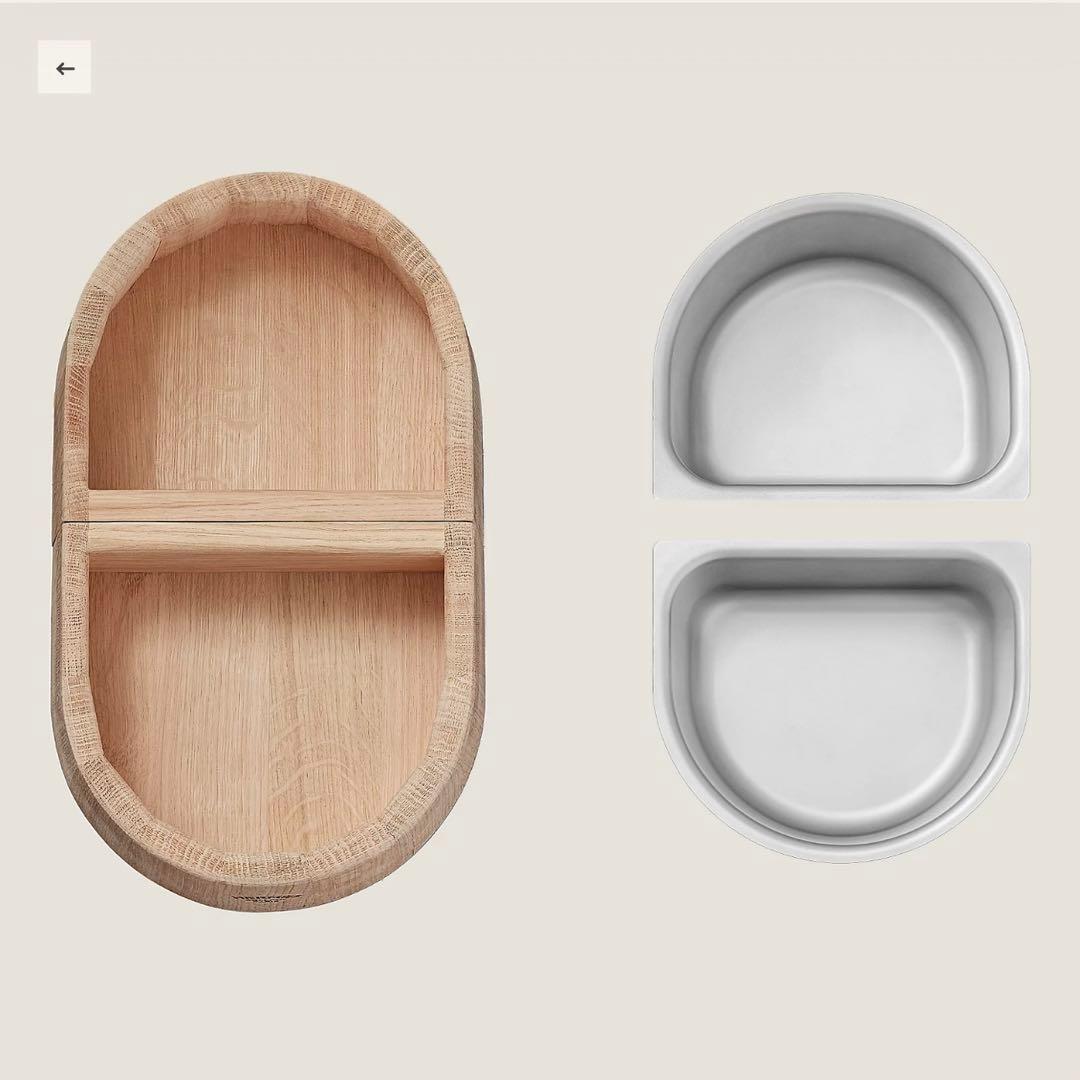 新品未使用】エルメス 犬用ボウル PM ペット食器 - メルカリ