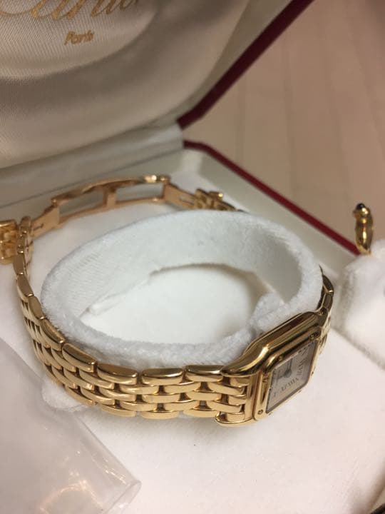 カルティエ パンテールSM コマ イエローゴールド YG Cartier