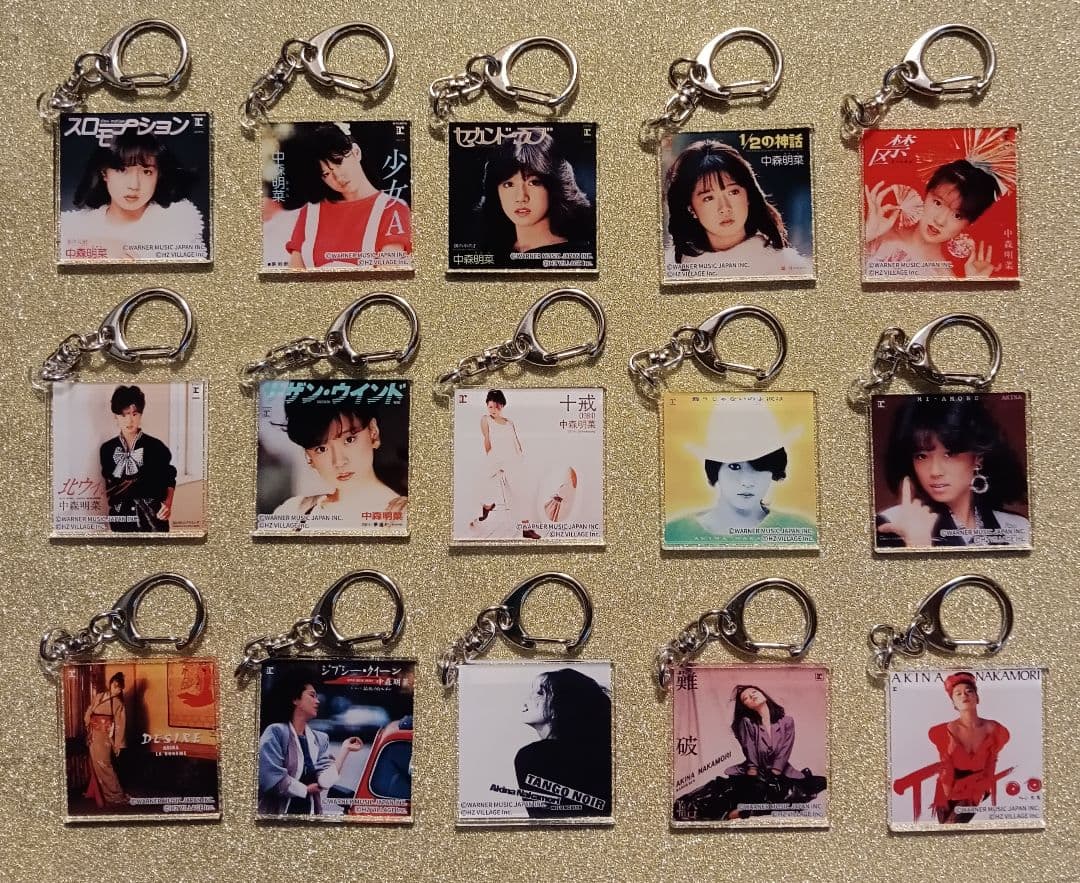 最終値下げ】中森明菜写真展 ジャケットアクリルキーホルダー