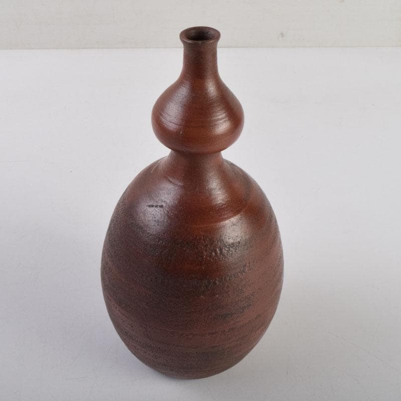 桂又三郎極め 江戸初期 古備前 献上手瓢徳利 V 8957