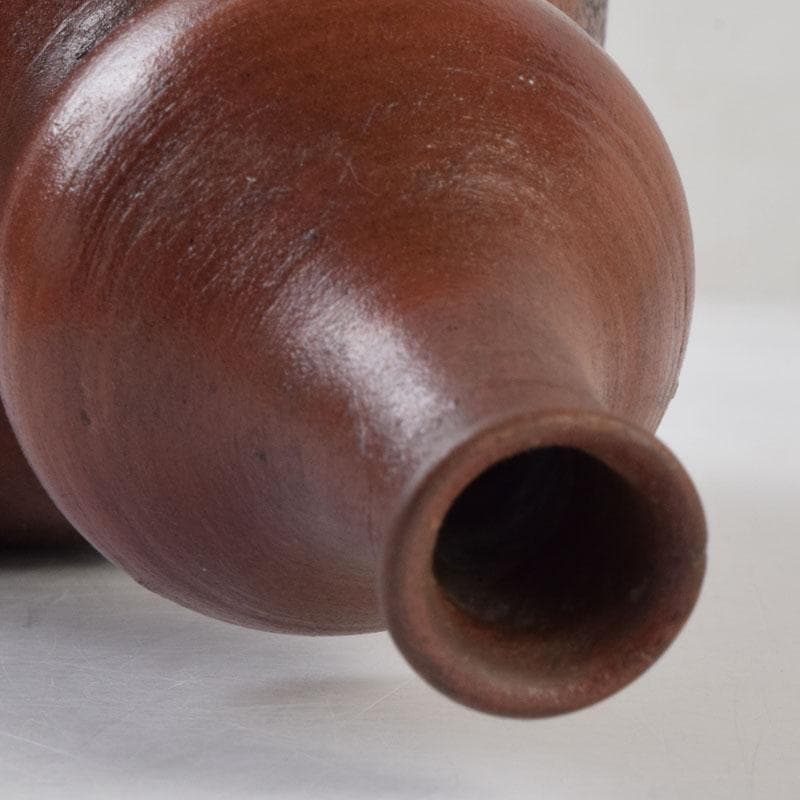 桂又三郎極め 江戸初期 古備前 献上手瓢徳利 V 8957