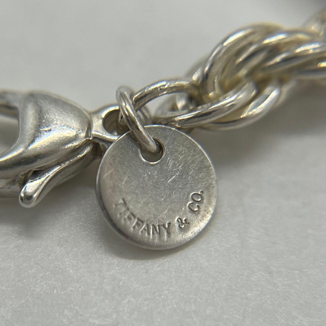 ティファニー TIFFANY ツイストロープ チェーンブレスレット SV925