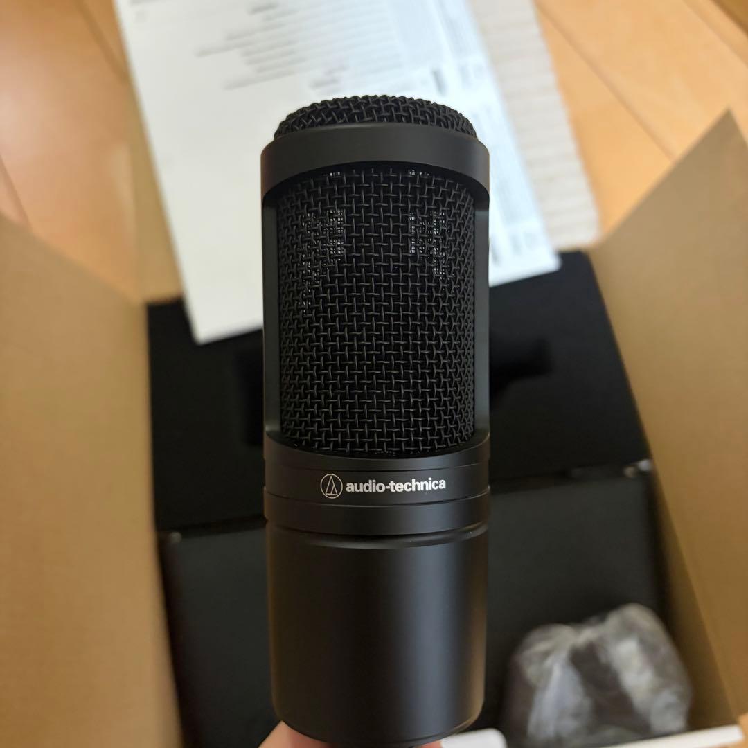audio-technicaAT2020 コンデンサーマイク オーディオテクニカ