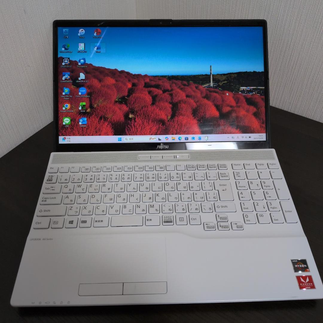 Ryzen7✨16GB/SSD1TB】富士通 AH50/E1 大画面 - メルカリ