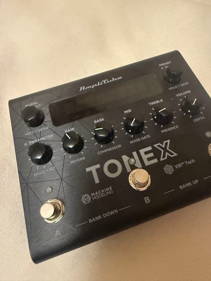 【最後の値下げ／ほぼ未使用】AmpliTube TONEX ギターエフェクター