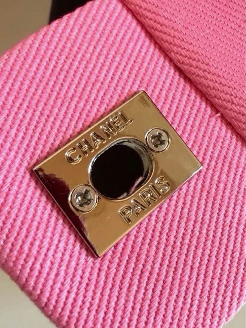 ✨限定VIPノベルティ✨CCロゴ　ショルダーバッグ　ピンクカラー