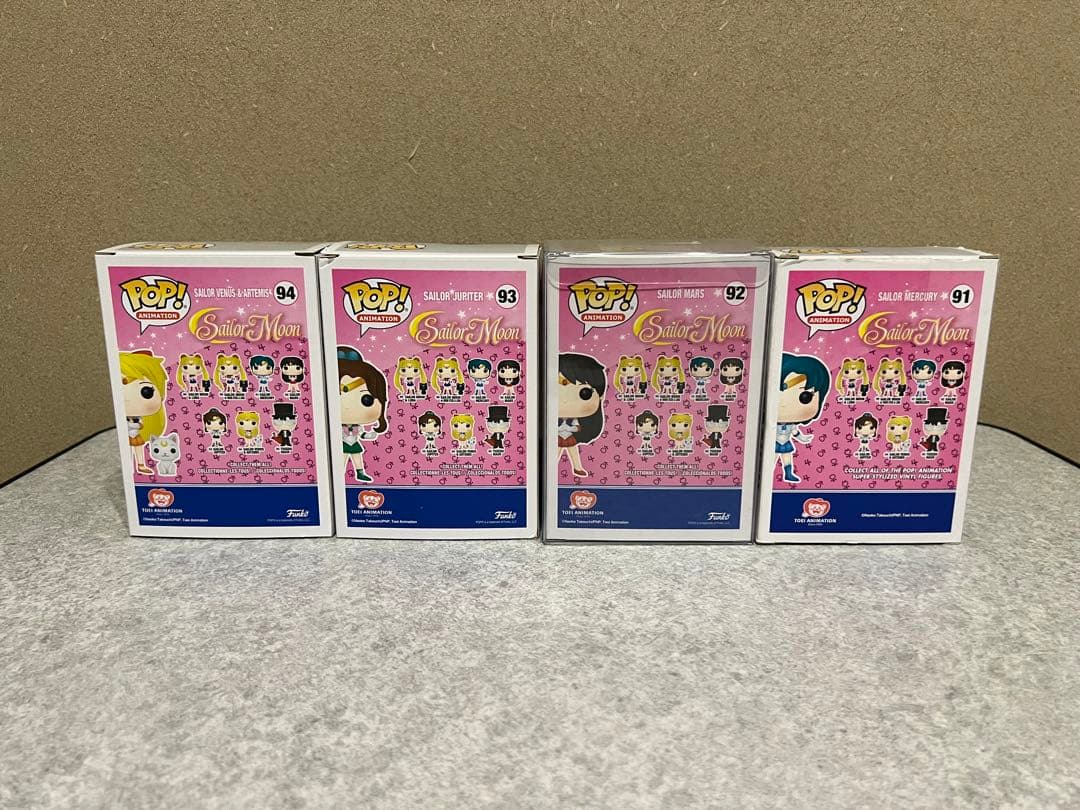 Funko POP】美少女戦士セーラームーン フィギュア 4体SET