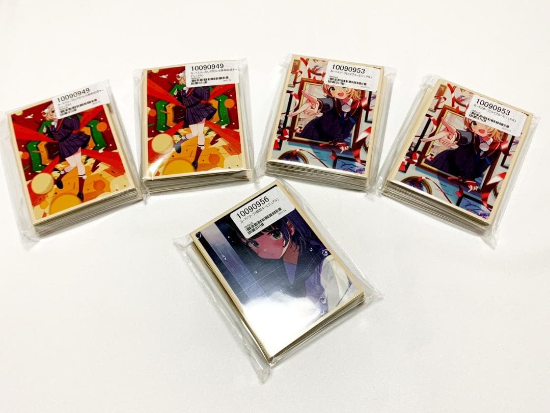 しぐれうい カードスリーブ 3種 計5個