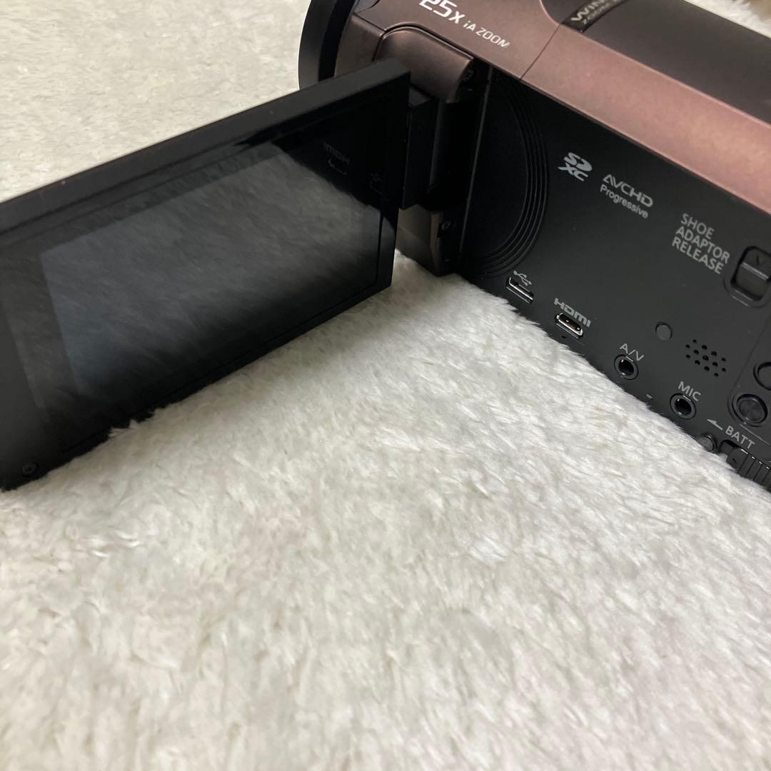 【極美品】箱有　Panasonicデジタル4Kビデオカメラ HC-VX980M