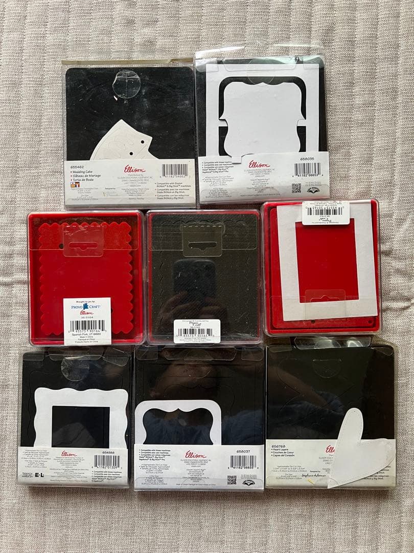 シジックス☆Sizzix☆ フレーム カード ウエディングケーキ 8点セット