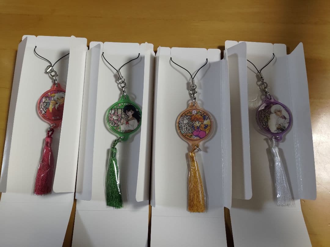 エヴァンゲリオン 犬夜叉 クリアファイル 犬夜叉 タッセル