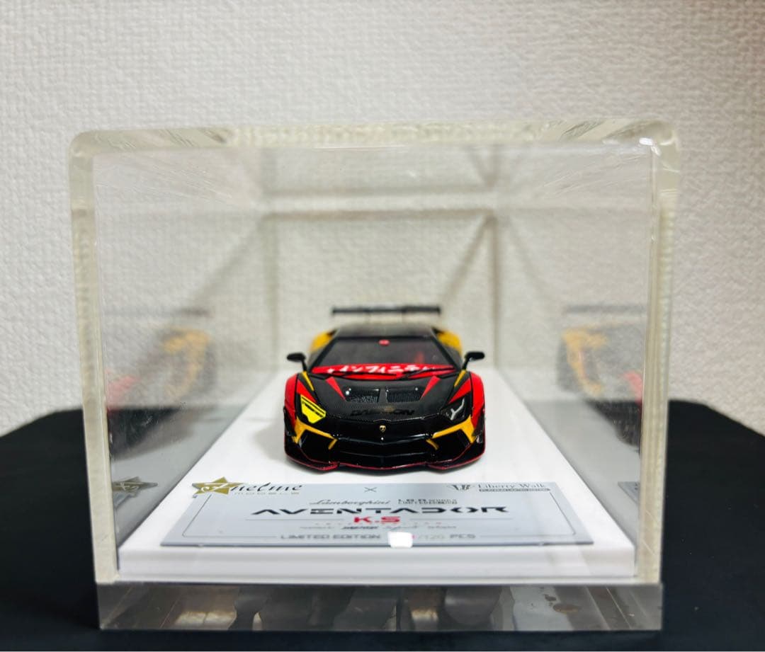 ミニカー Liberty Walk Aventador K5 1/64