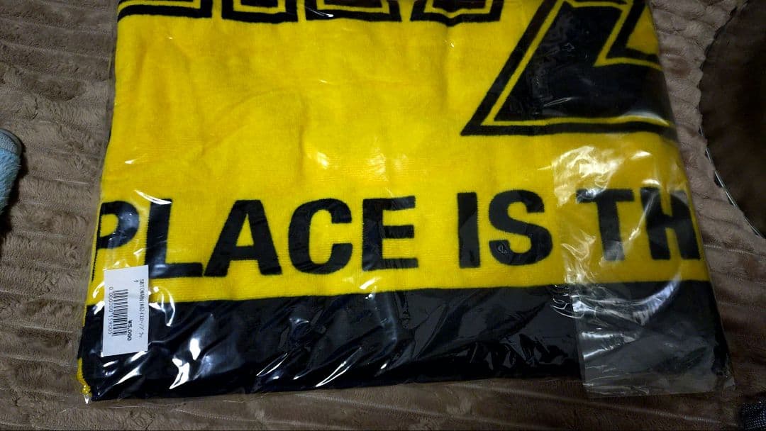 新品未開封】矢沢永吉 スペシャルビーチタオル SBT スリーロゴ 紺 未