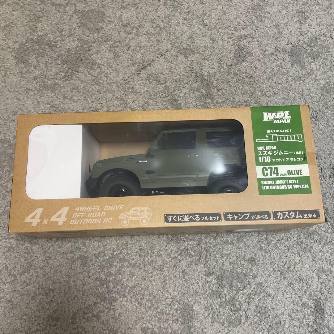スズキ ジムニー〔JA11〕 1/10アウトドアラジコン C74 OLIVE
