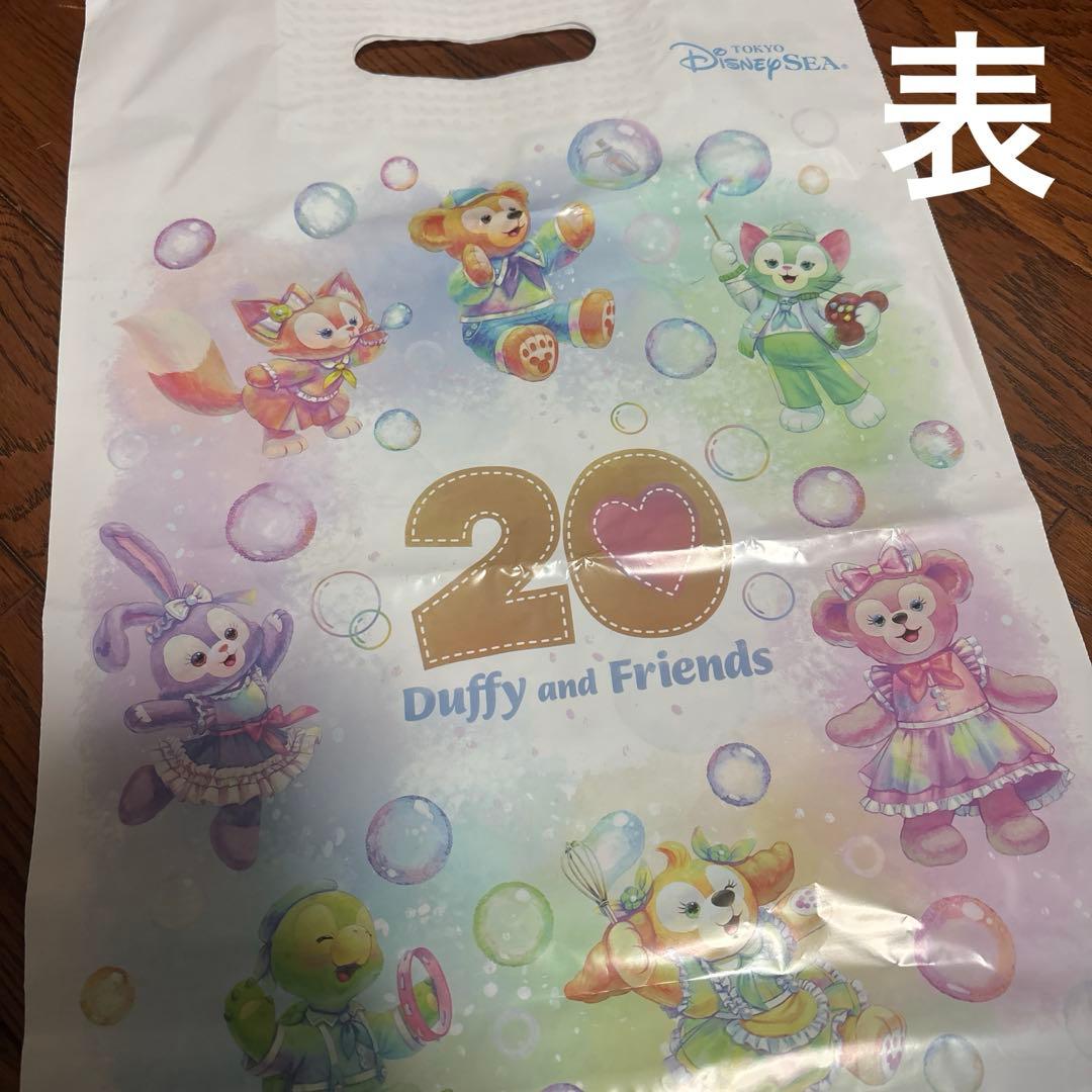 ぬいぐるみバッジミッキーダッフィーハートフェルト・レターズ・オブ・フレンドシップ