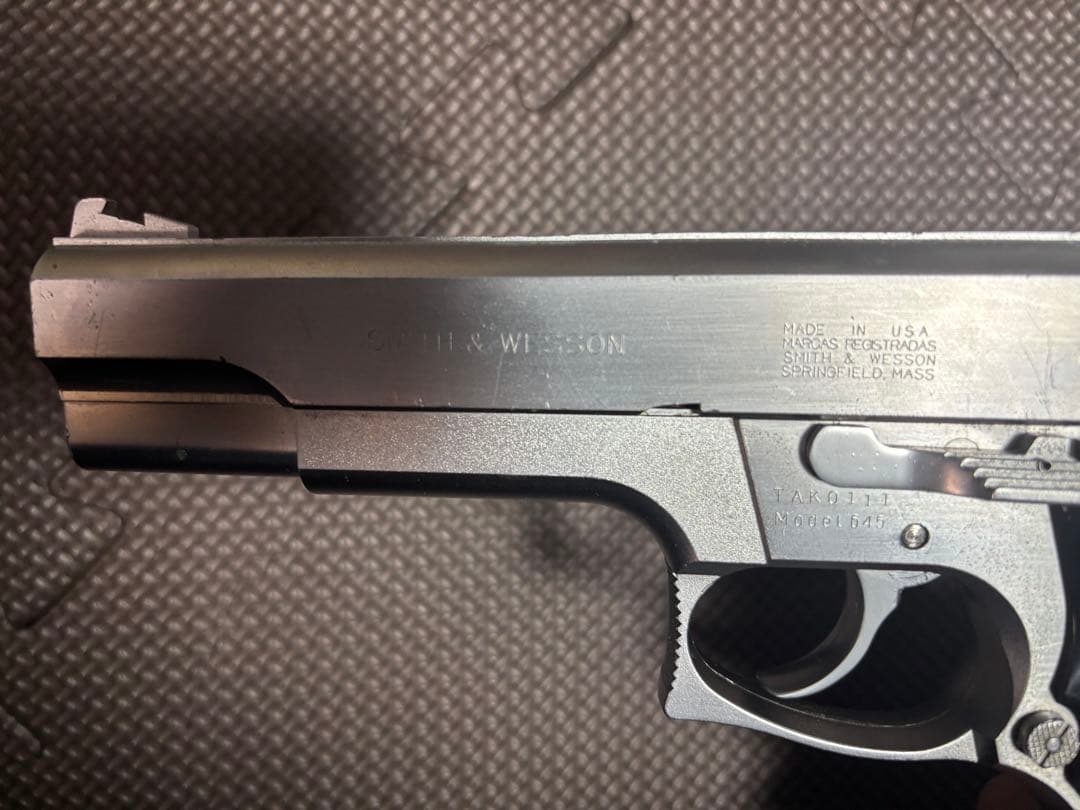 MGC S&W M645 45AUTO Z>1 ドガスガン