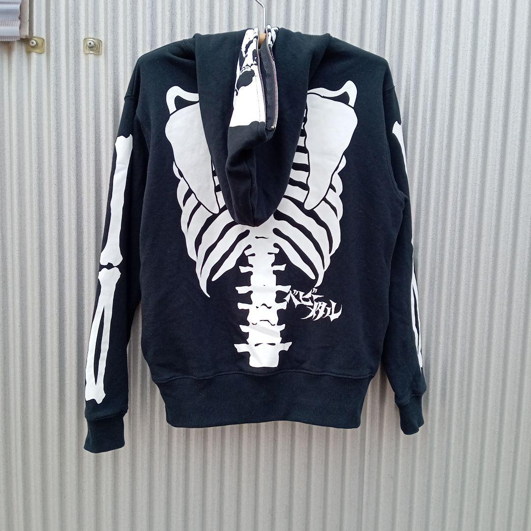 BABYMETAL ベビーメタル 骨パーカー ジップパーカー 限定グッズ M