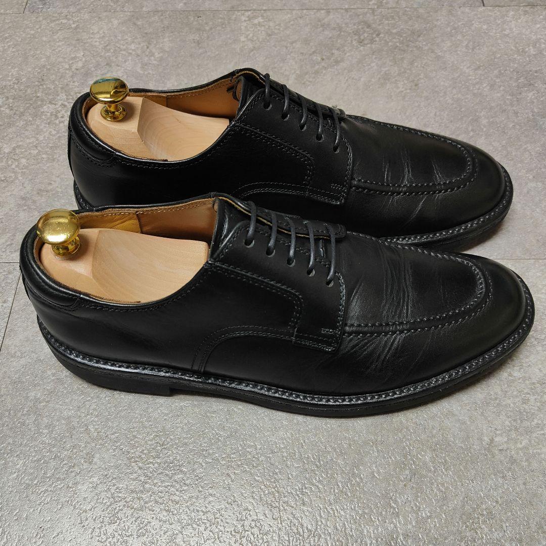 【REGAL】リーガル Uチップレザーシューズ ブラック 日本製 26