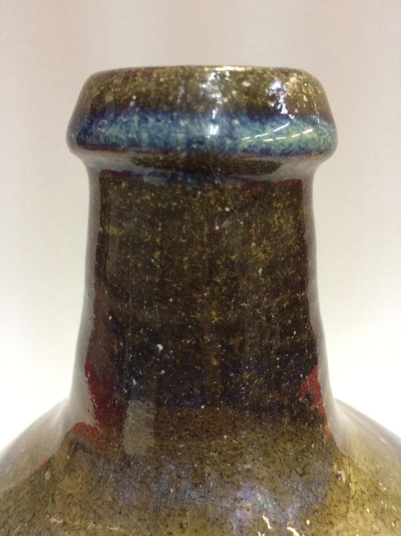 ☆骨董一点もの！ 美濃焼 口付徳利 江戸末~明治 ◇ 29/5_9