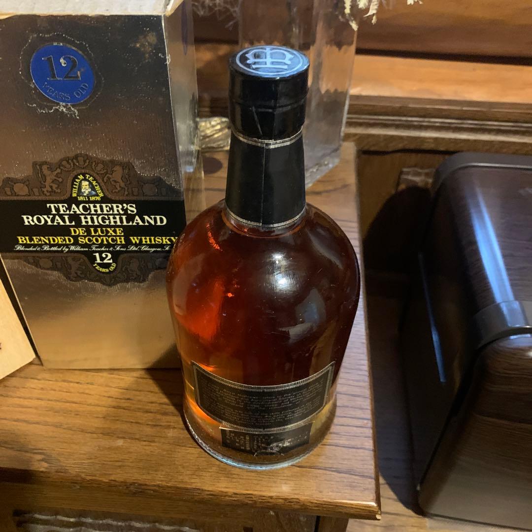ティーチャーズ ロイヤル ハイランド 12年 750ml 43% 木箱・箱付き
