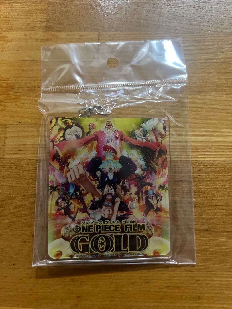 ONE PIECE FILM GOLD アクリルキーホルダー　HMV 非売品 ONE PIECE FILM GOLD アクリルキーホルダー HMV 非売品