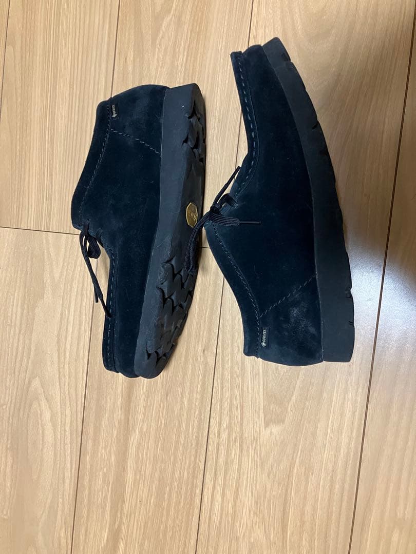 Clarks [クラークス] メンズ ワラビーゴアテックス(ブラックスエード)