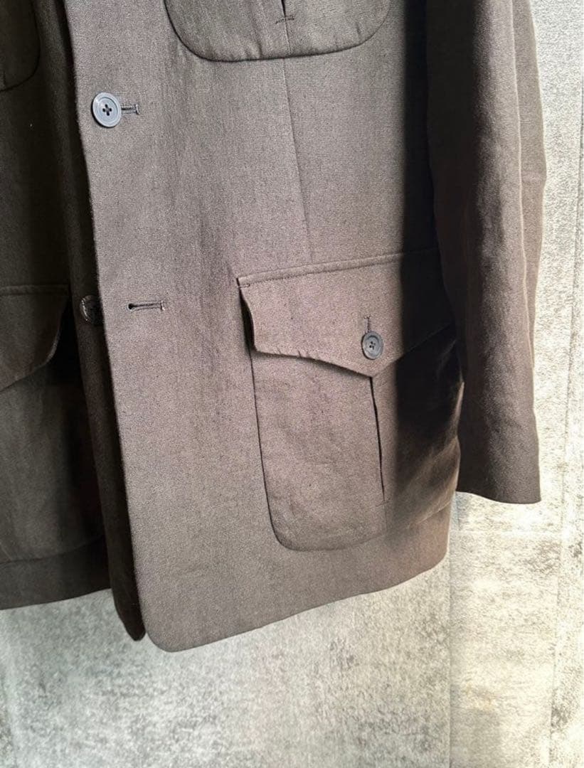 advent Safari linen jacket リネン サファリジャケット