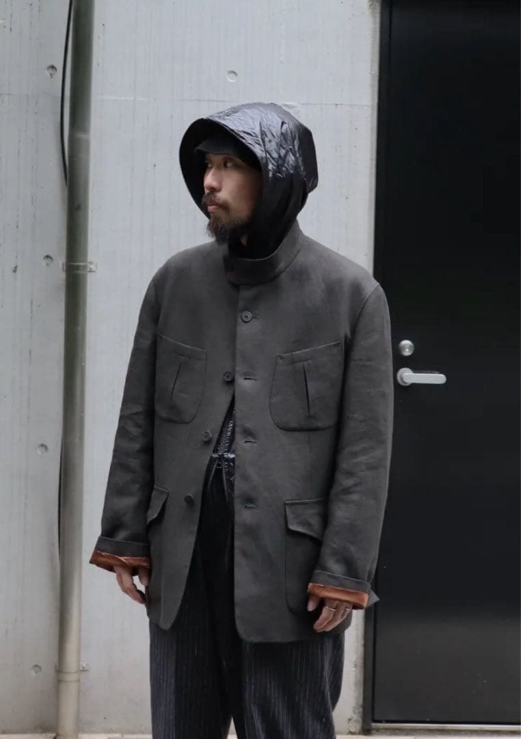 advent Safari linen jacket リネン サファリジャケット