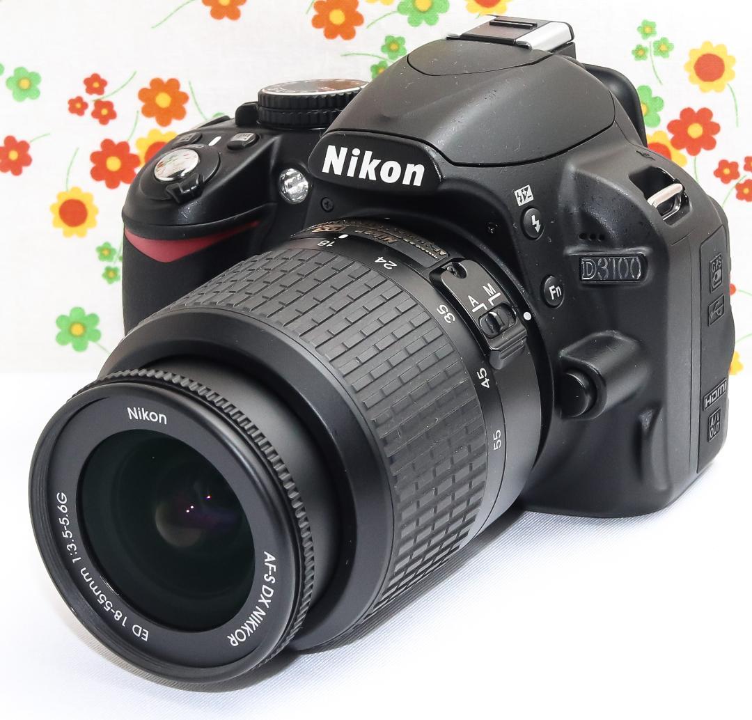 ニコン Nikon D3100☆スマホに転送♪☆手振れ補正付き☆初心者おススメ！ ニコン Nikon D3100☆スマホに転送♪☆手振れ補正付き☆初心者おススメ！