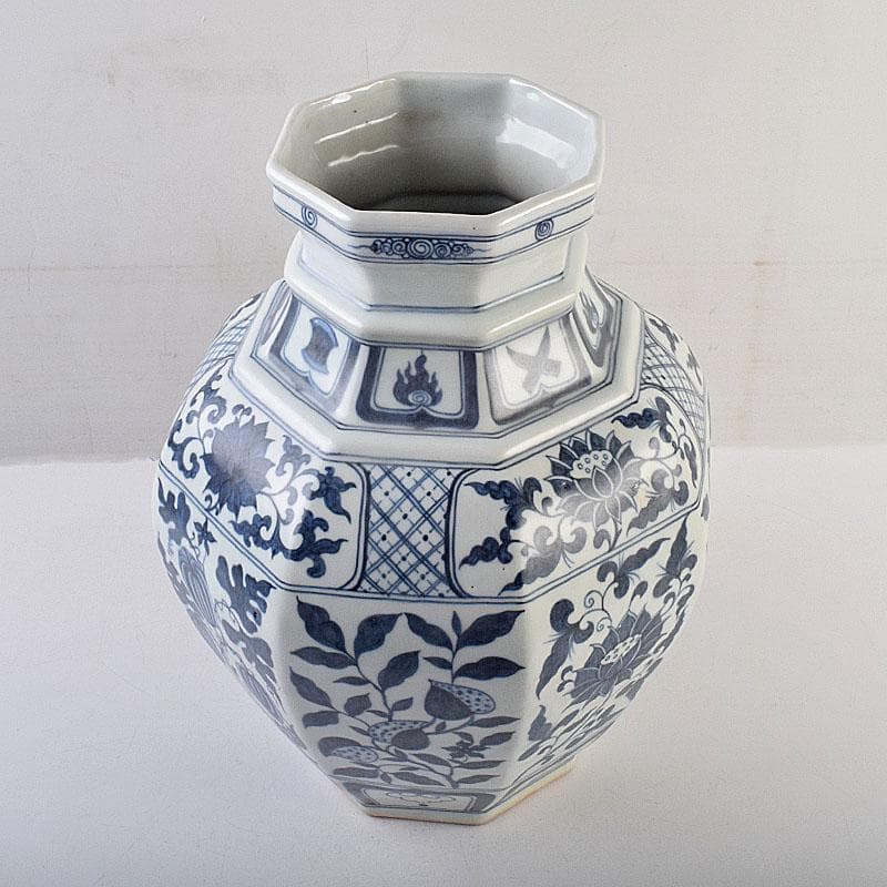 壺 八角面取瓶 壺 八角面取瓶 壺 八角面取瓶 中国