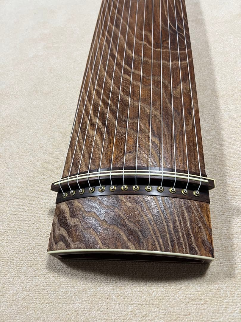 送料込】大琴 箏 文化箏 文化琴 和楽器 弦楽器 13弦 羽衣 伝統