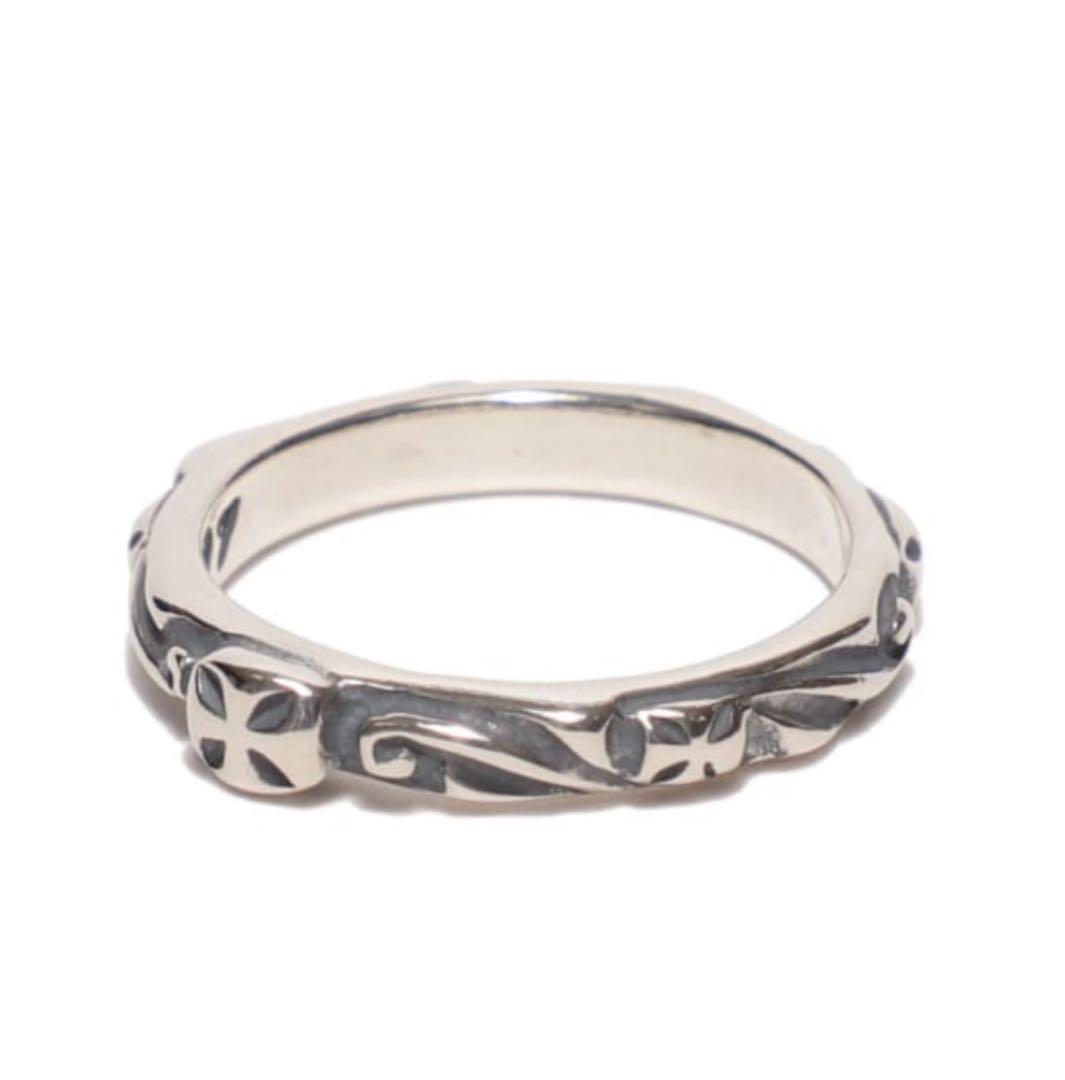 アクセサリー Bill Wall Leather R202 - Thin Cross Ring