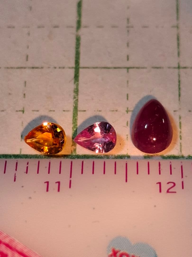 よこよこページ　パライバ　パパラチア　モルガナイト　五大希少石