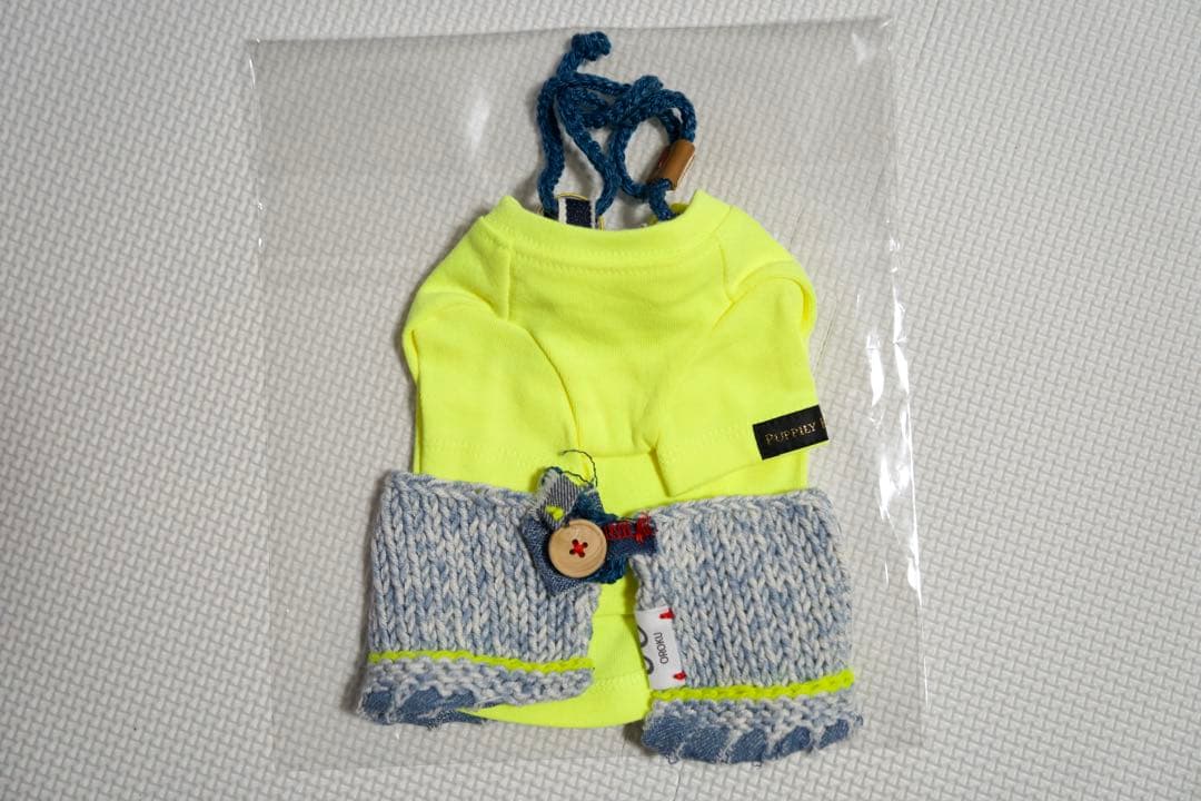 リュバンドール Tシャツ付きニットエプロン