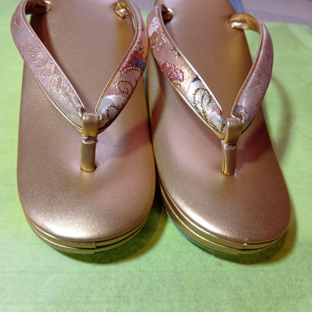 伊と忠　高級和装バッグ、草履セット　お値下