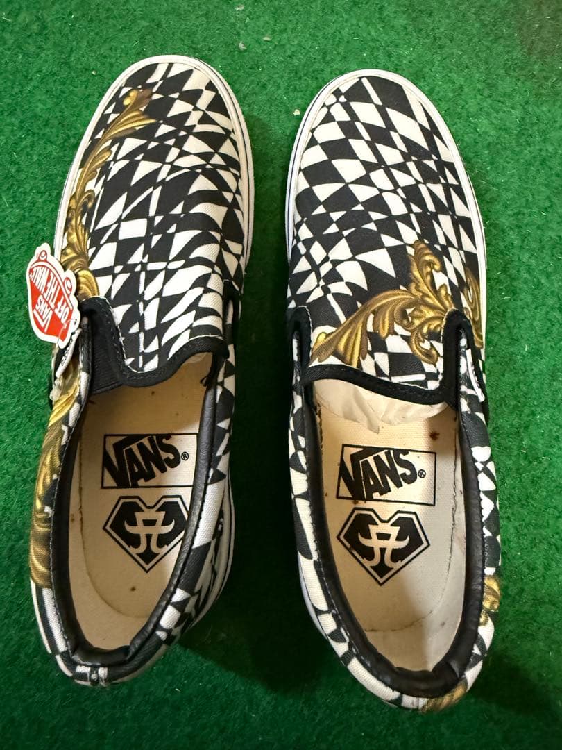 浜崎あゆみ×VANSコラボ スリッポン 黒色26㎝ バンズ