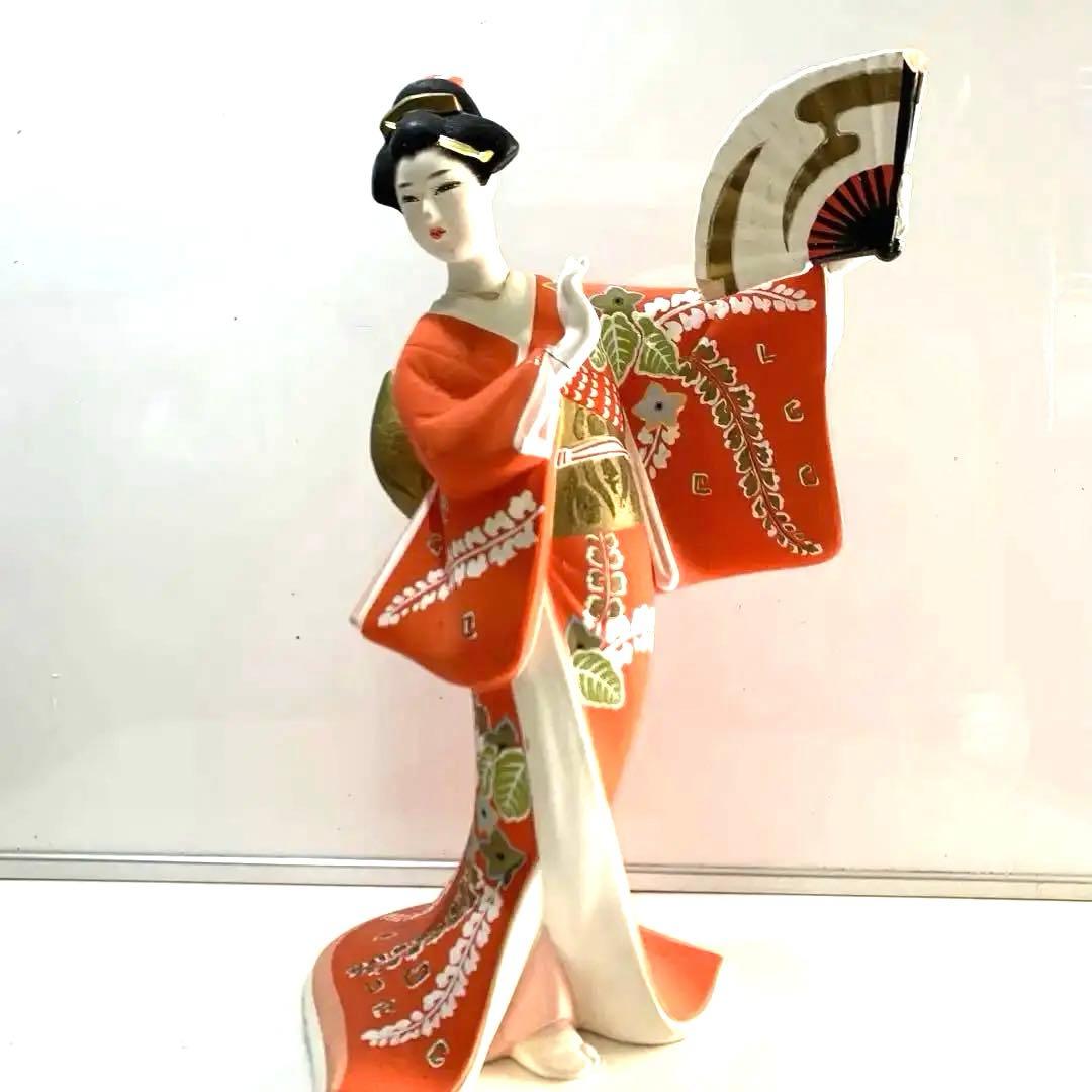 藤献上【博多人形】美人物 （立姿）中古 - メルカリ