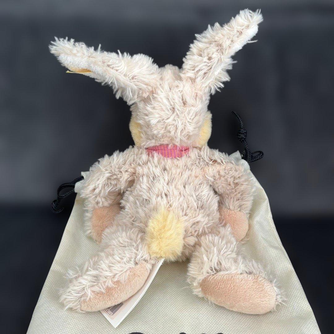 【未使用品 タグ・バッグ付】シュタイフ Steiff ぬいぐるみ うさぎのマニー