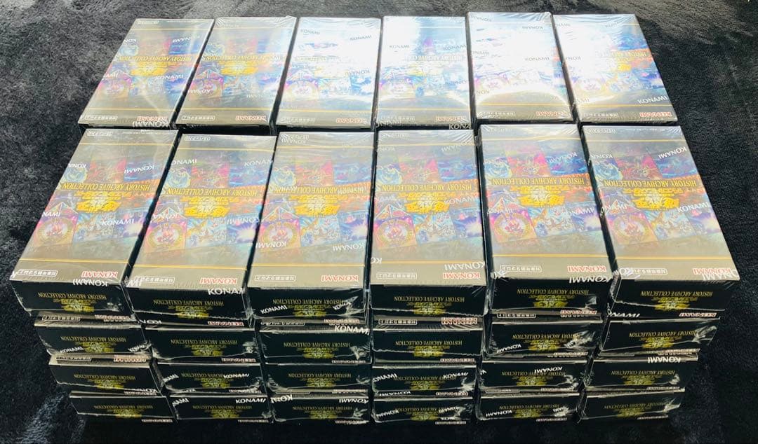 遊戯王　ヒストリーアーカイブコレクション　48BOXセット　未開封シュリンク付き
