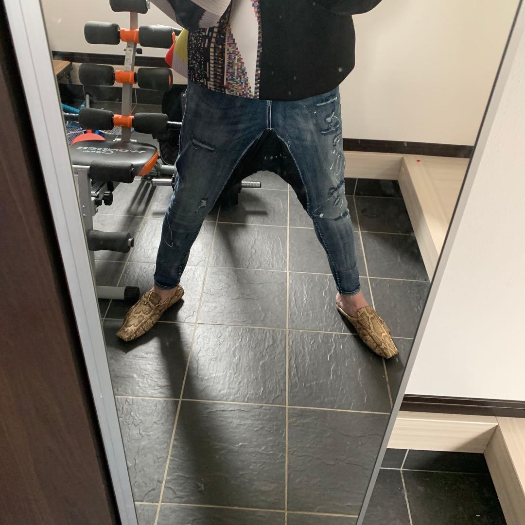 GACKTさん着用風 サルエルデニム【Mサイズ】