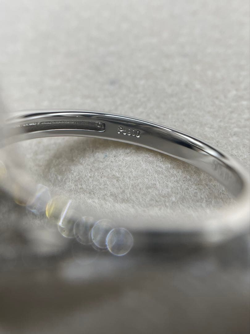 専用JL204★高級 アレキサンドライト0.4ct ダイヤ pt リング ソ付